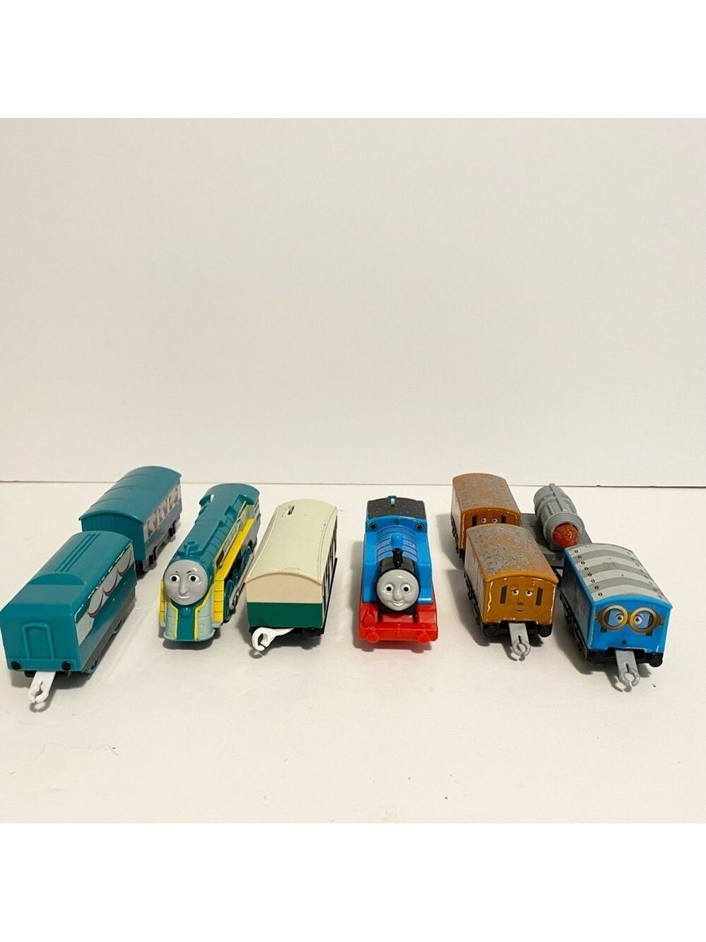 Thomas Trackmaster Train Engines Connor + Tender Might Mac Annie Clarabelle Toys
